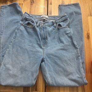 Abercrombie & Fitch Light Blue Straight Leg Jeans
